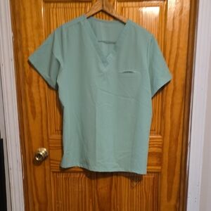 Elegant Mint V-Neck Women's Tee